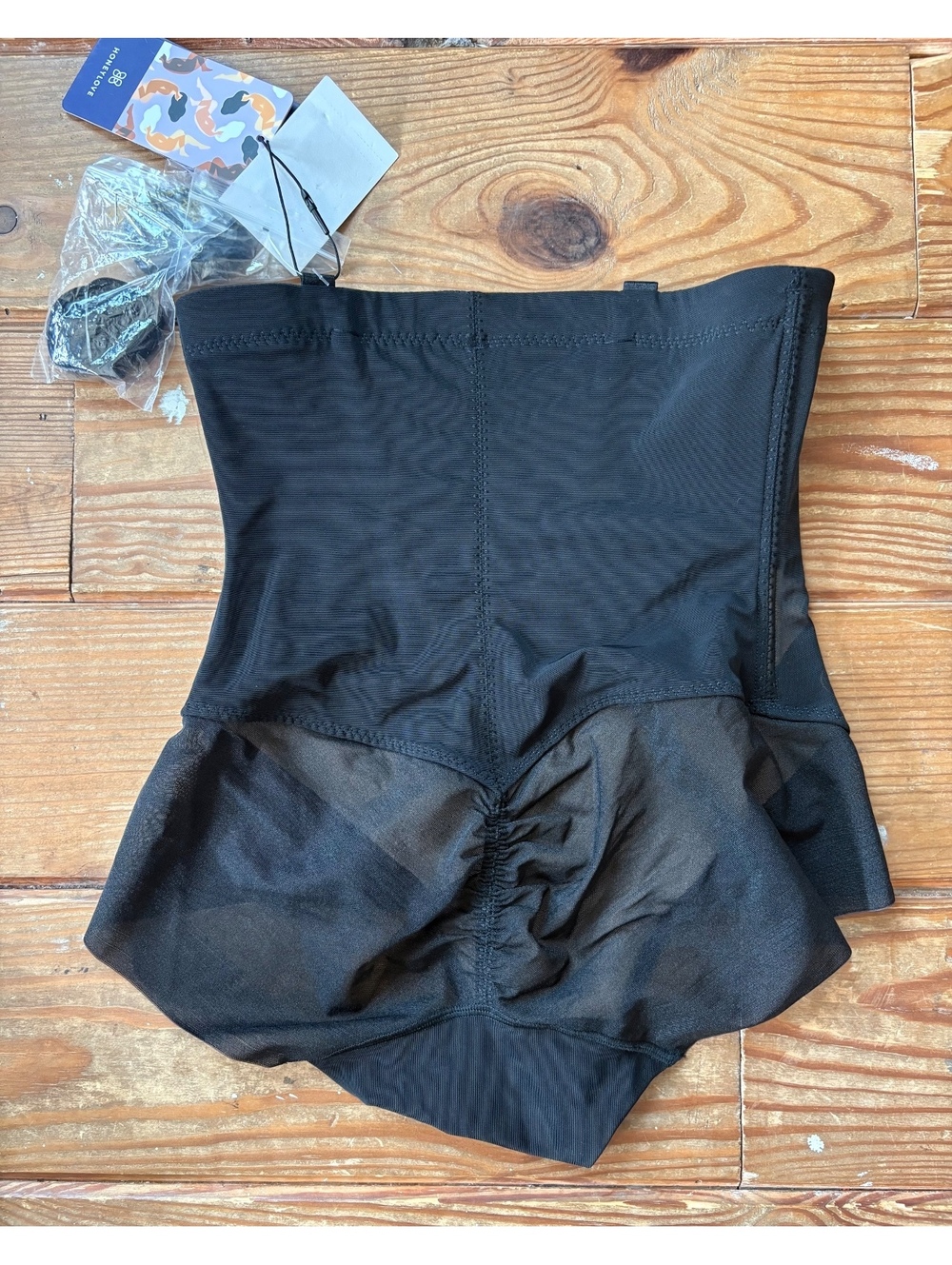 Honeylove SuperPower Brief Shapewear Runway Black XS NWT - Picture 2 of 9